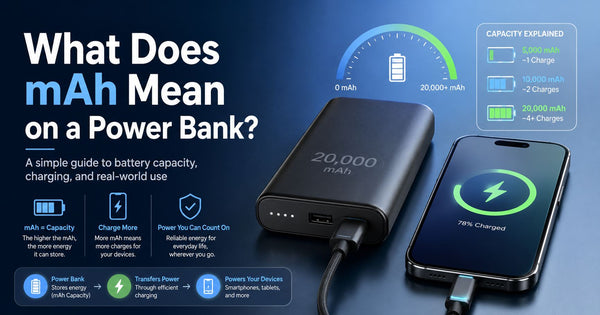 Que signifie mAh sur une batterie externe ? Guide complet