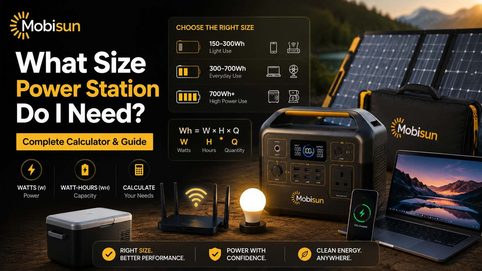 Quelle taille de power station me faut-il ? Calculateur et guide