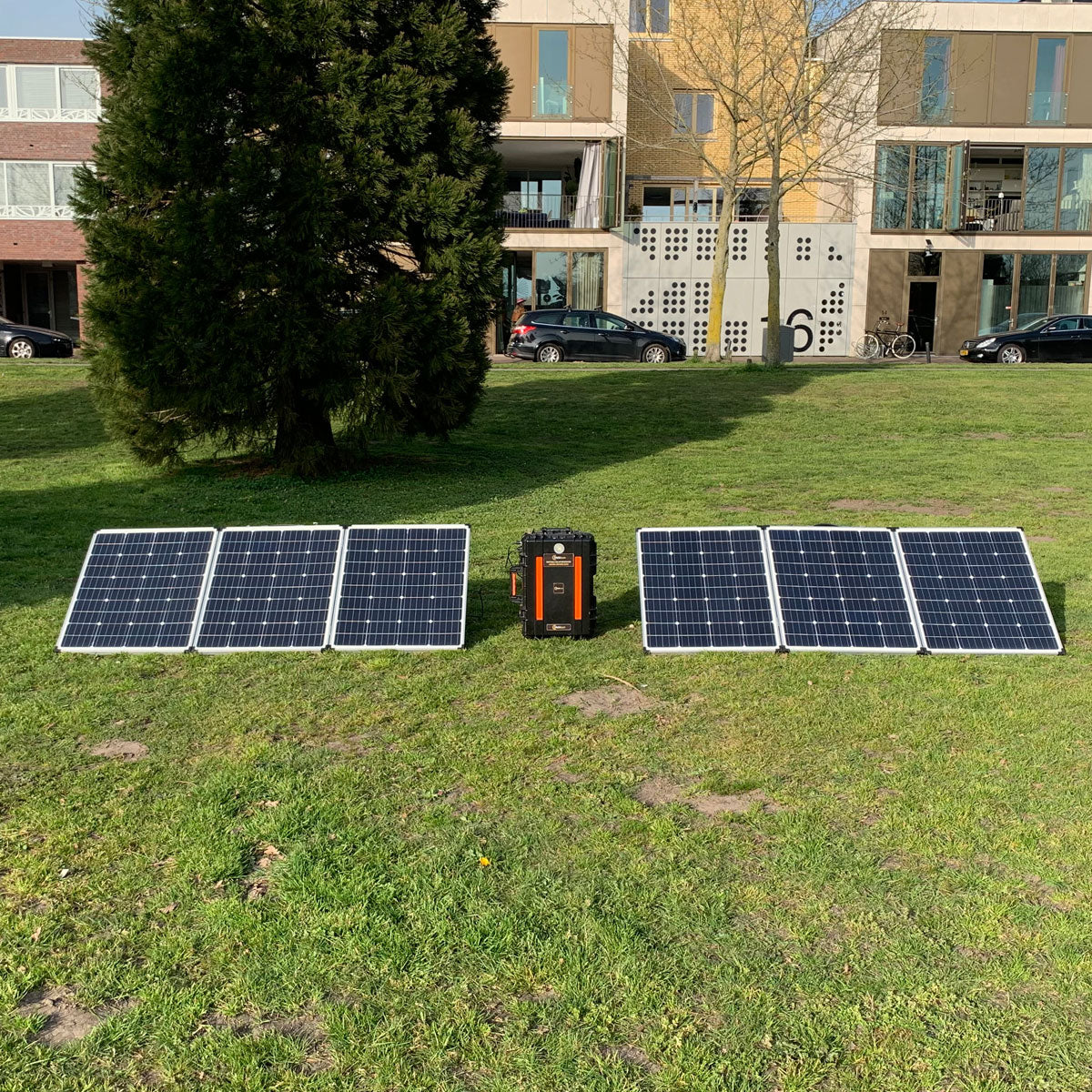 300W zonnepaneel voorkant