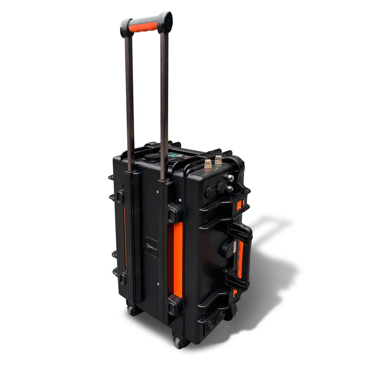 Mobisun PSG1800 Bundle 3000Wh + 4x 300W Solar Panels - licht verrijdbaar achterkant