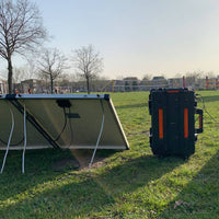 Mobisun 300W Solar Panel - portable Watt achterkant