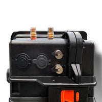 Mobisun Portable Solar Generator 3000Wh - licht verrijdbaar zijkant