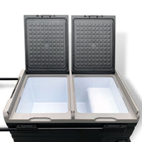 Portable Fridge/Freezer 95L - mobile fridge open