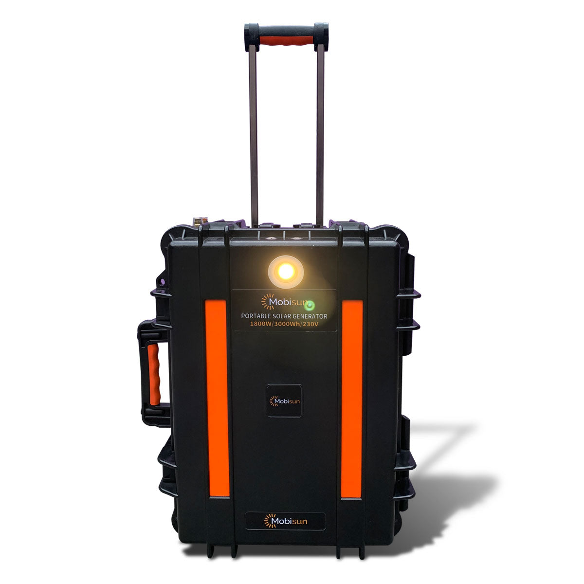 Mobisun PSG1800 Bundle 3000Wh + 4x 300W Solar Panels - station licht verrijdbaar