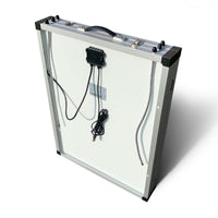 Mobisun 300W Solar Panel - portable achterkant zijkant
