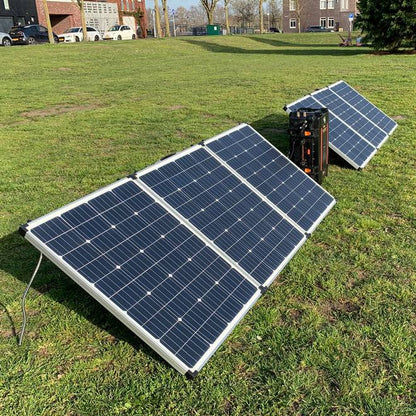 Mobisun PSG1800 Bundle 3000Wh + 4x 300W Solar Panels - Watt zijkant lang