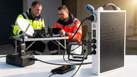 Mobisun Pro Air 2.0 — tragbarer Solargenerator 500W 308Wh IP67 vollständig reparierbar — im Einsatz: Nothilfe