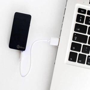 Solar Arc USB Aansteker - open met boog-elektroden