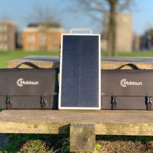 Mobisun Pro avec panneaux solaires portables supplémentaires