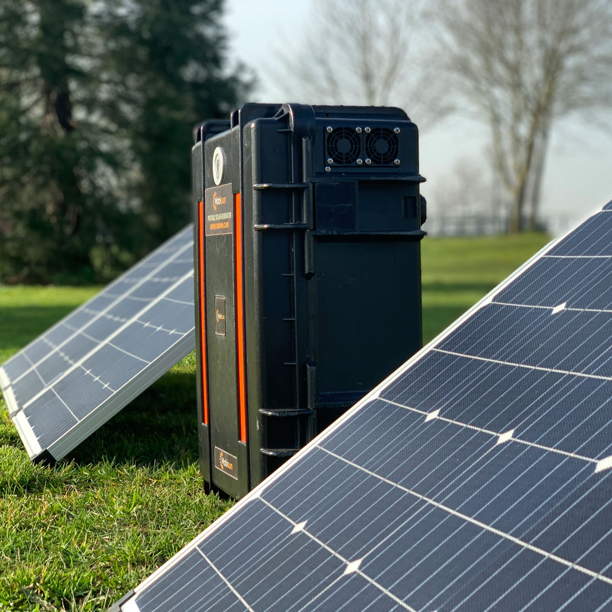Paneles solares móviles  Paneles solares portátiles - Mobisun
