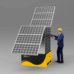 Mobisun PowerHive 60 – Mobiele energiehub 48 kWh IP54 & STANAG