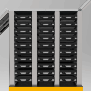 Mobisun PowerHive 60 – Mobiele energiehub 48 kWh IP54 & STANAG close up