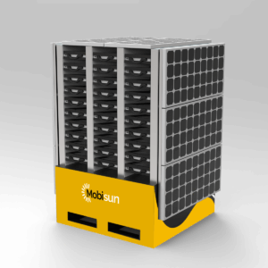 Mobisun PowerHive 60 – Mobiele energiehub 48 kWh IP54 & STANAG