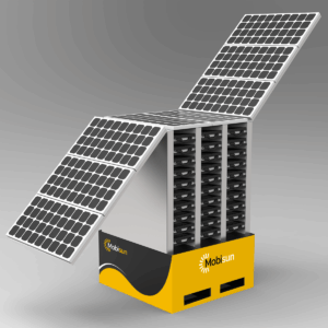 Mobisun PowerHive 60 – Mobiele energiehub 48 kWh IP54 & STANAG
