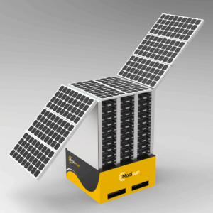 Mobisun PowerHive 60 – Mobiele energiehub 48 kWh IP54 & STANAG