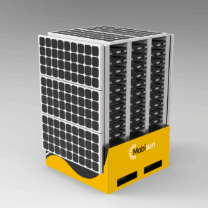 Mobisun PowerHive 60 – Mobiele energiehub 48 kWh IP54 & STANAG
